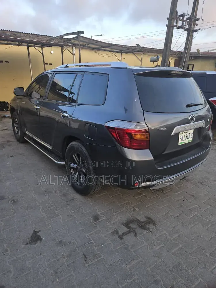 Toyota Highlander Sport 2008 Gray