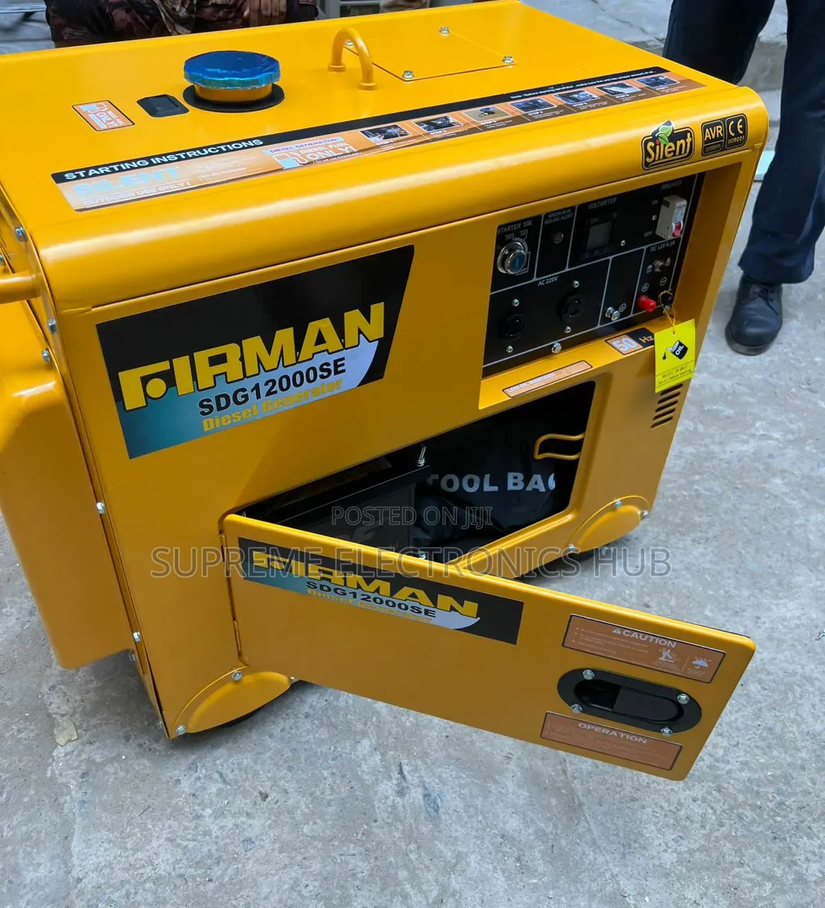 New Firman 10kva SDG12000SE 10/10.5kva Diesel Soundproof Generator Set