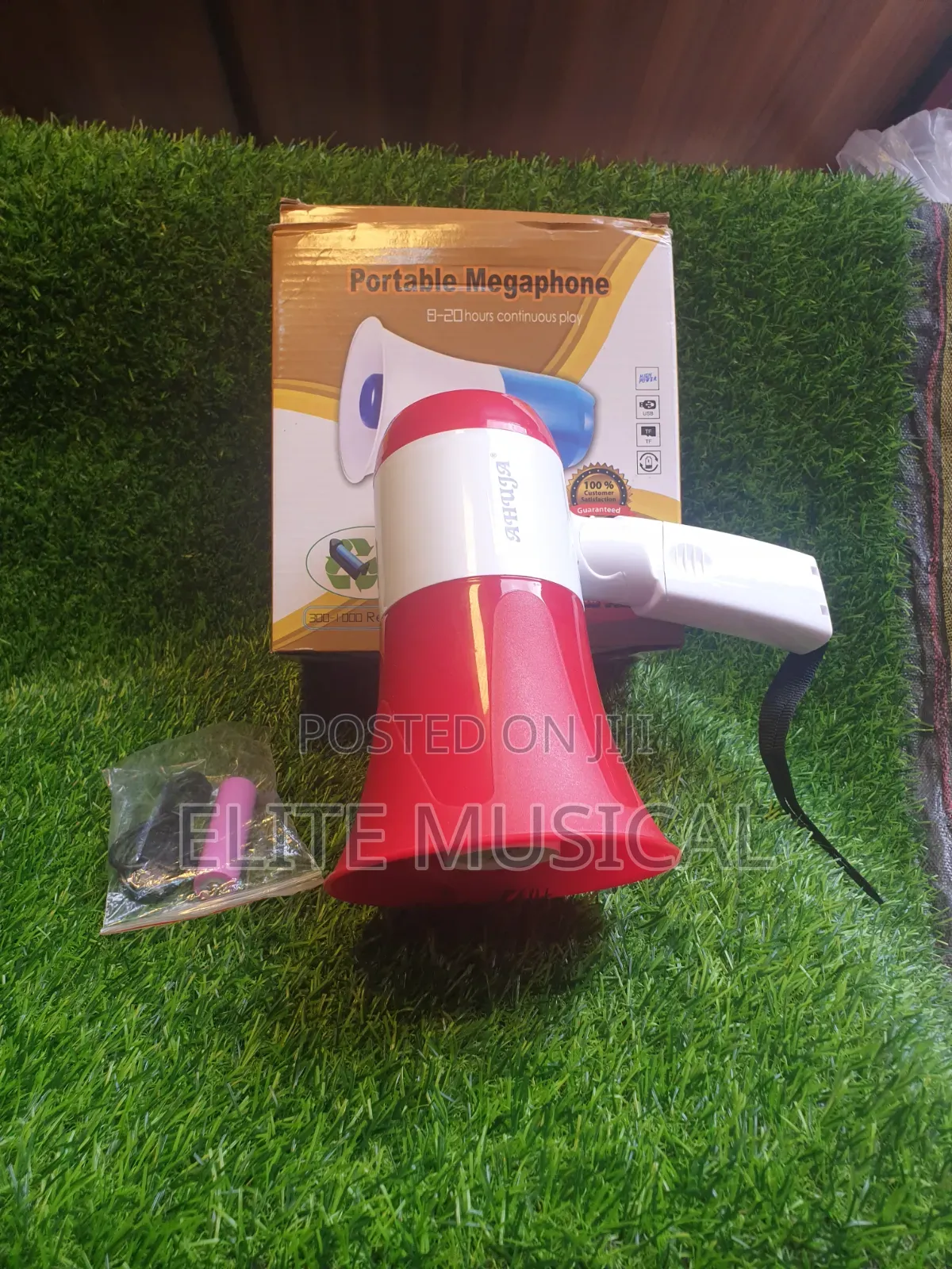 Double Power Portable Megaphone 100 Loud Volume