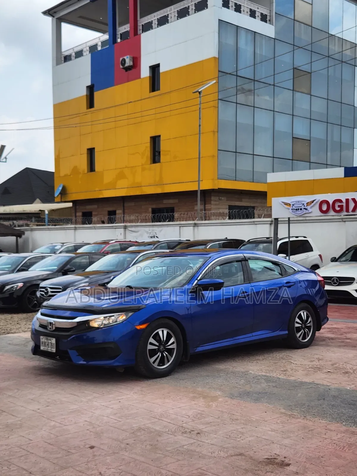 Honda Civic 2016 Blue