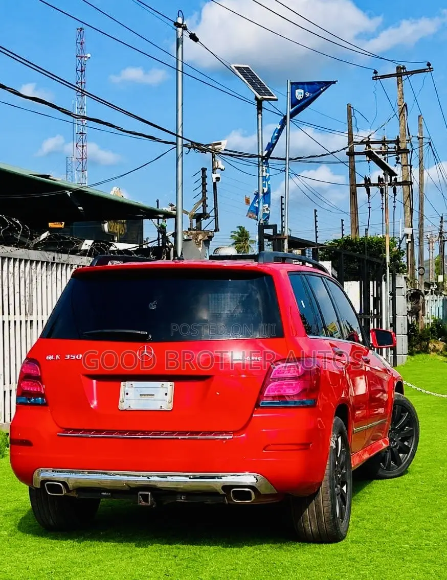 Mercedes-Benz GLK-Class 350 4MATIC 2012 Red