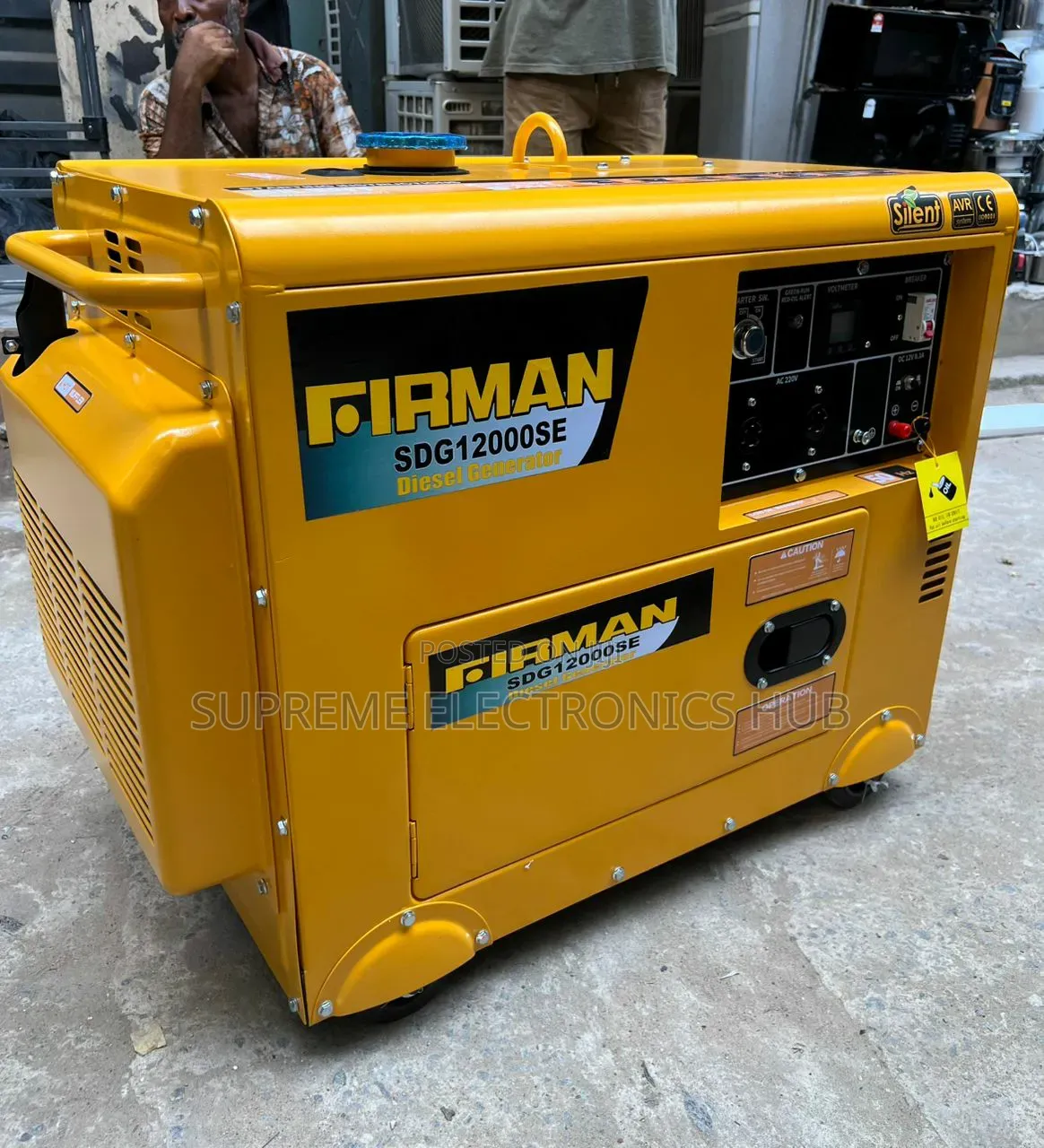 Original Firman 10kva Diesel Soundproof Generator With 1 Year Warranty