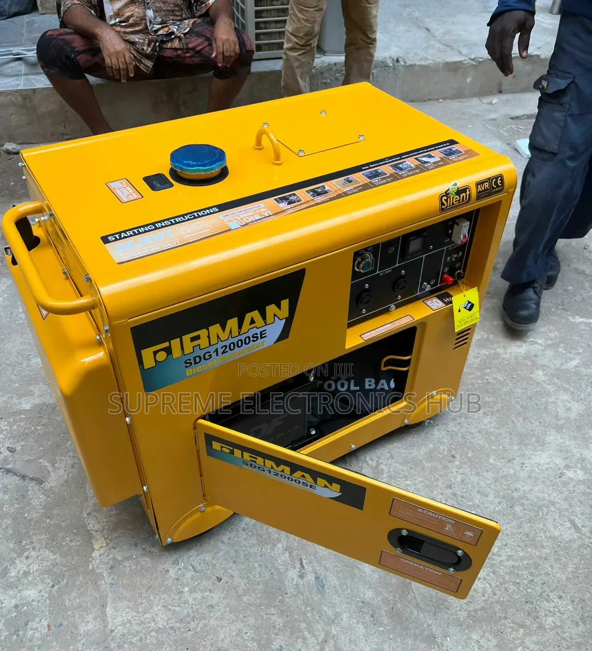 Brand New SDG12000SE Firman 10/10.5kva Diesel Generator [Copper Coil]