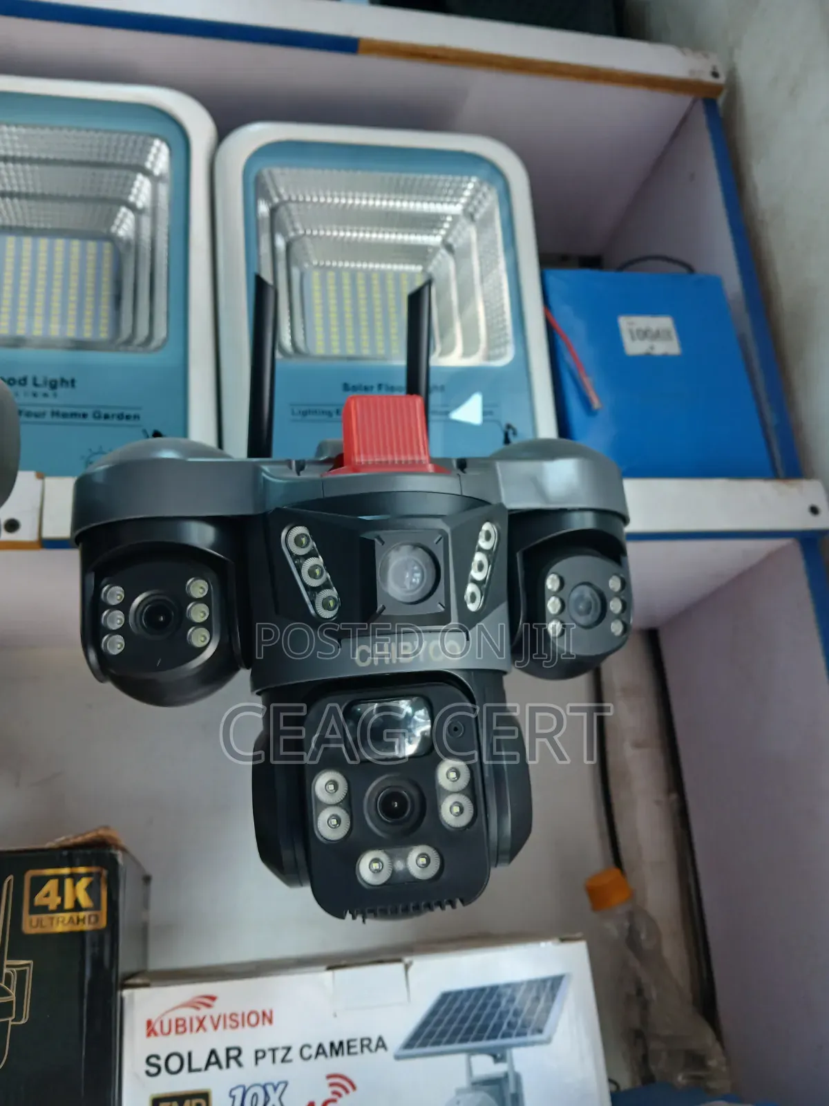 360° 3Len Solar Camera
