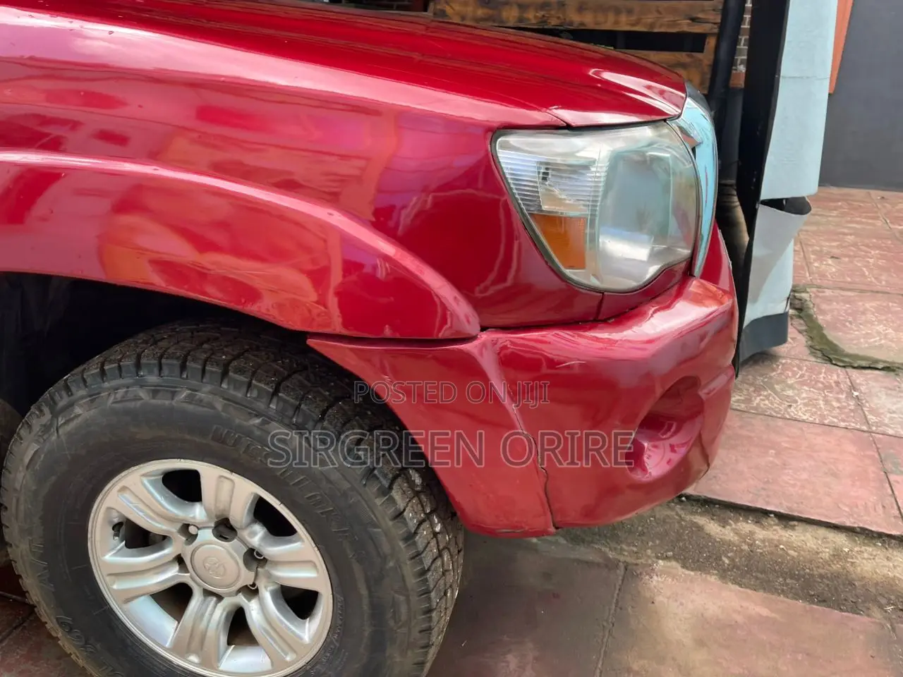 Toyota Tacoma 2008 Red