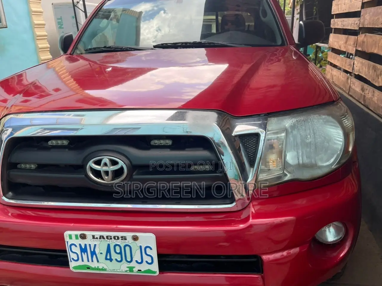 Toyota Tacoma 2008 Red