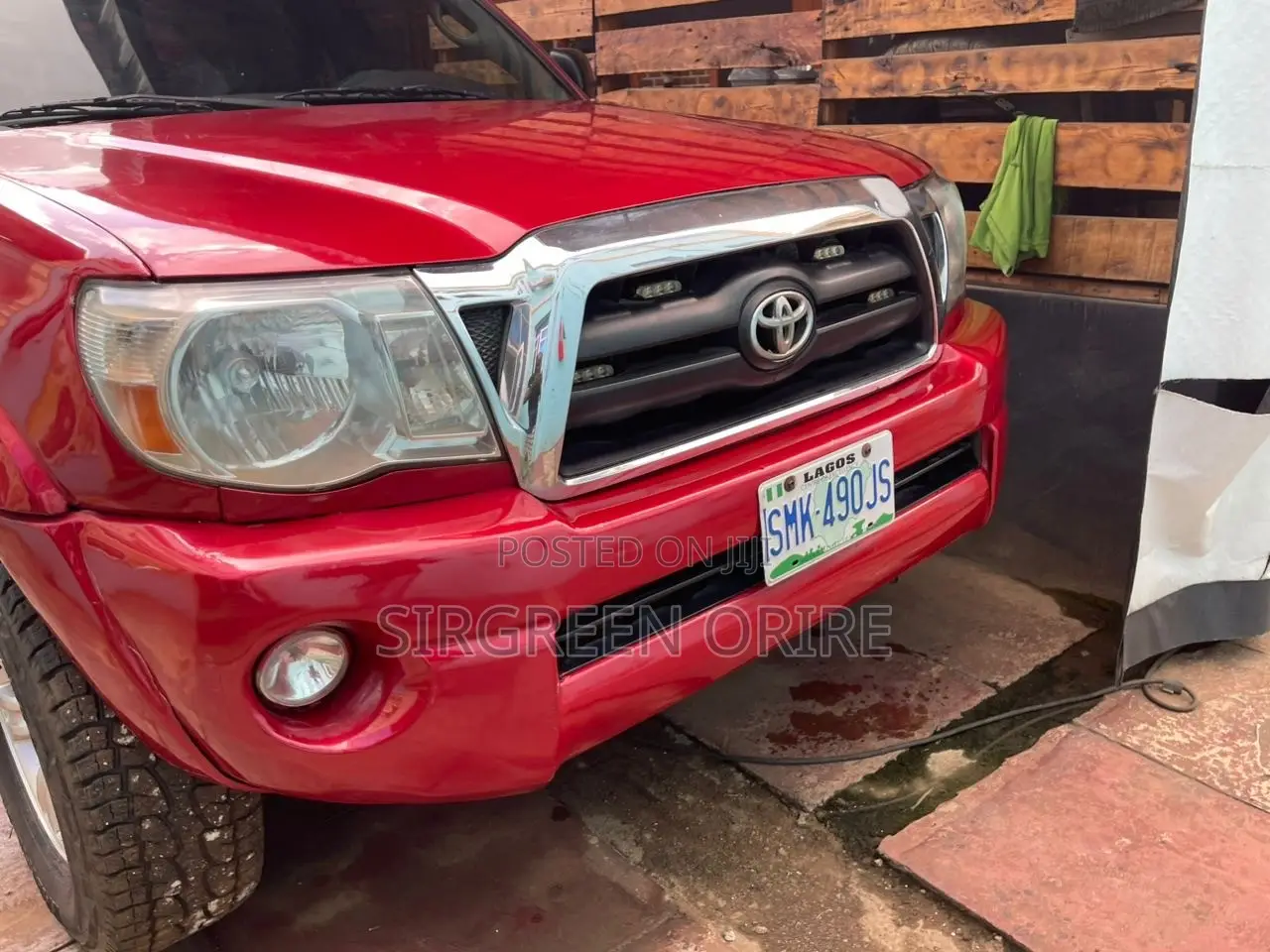 Toyota Tacoma 2008 Red