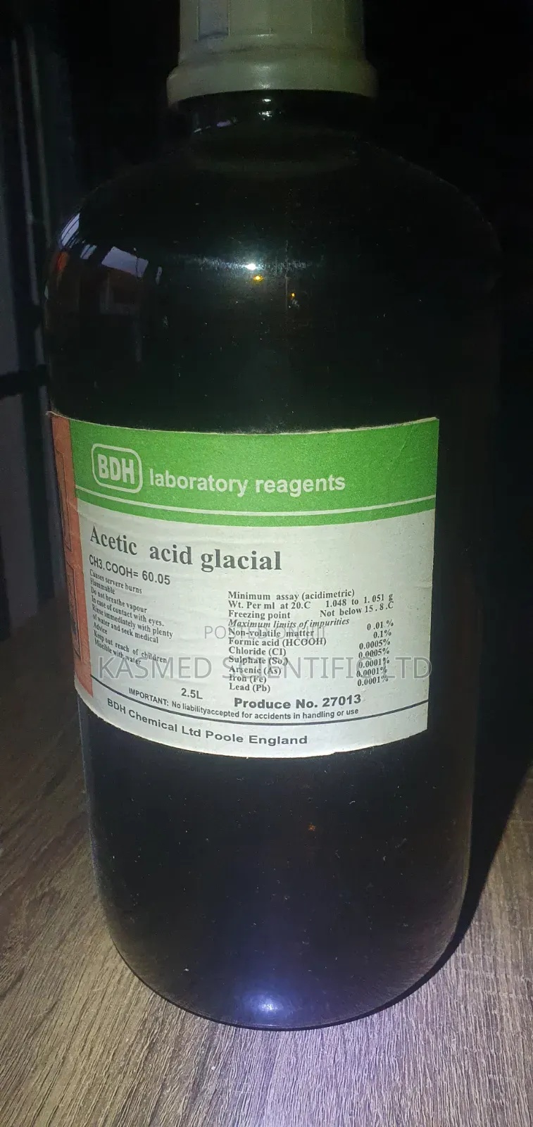 Acetic Acid Glacial Laboratory and Medical