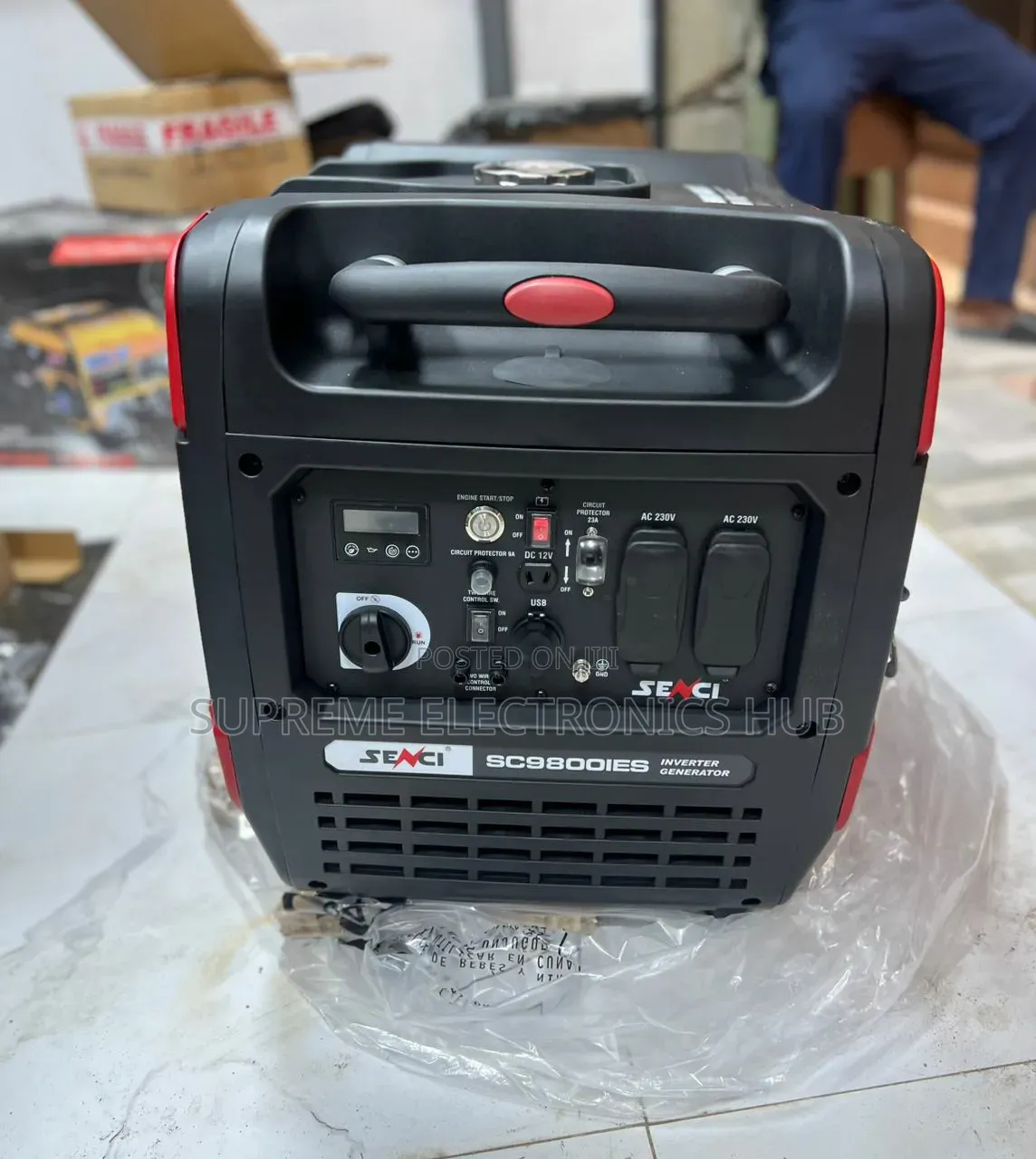 New Senci 7.5kva Zero Noise Remote Start Petrol Inverter Generator