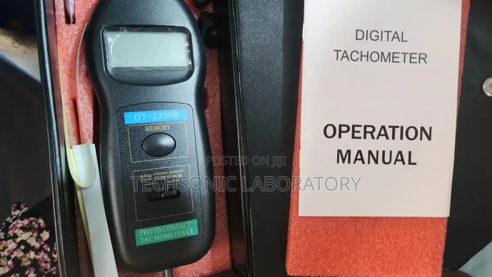 Digital Photo/Contact Tachometer