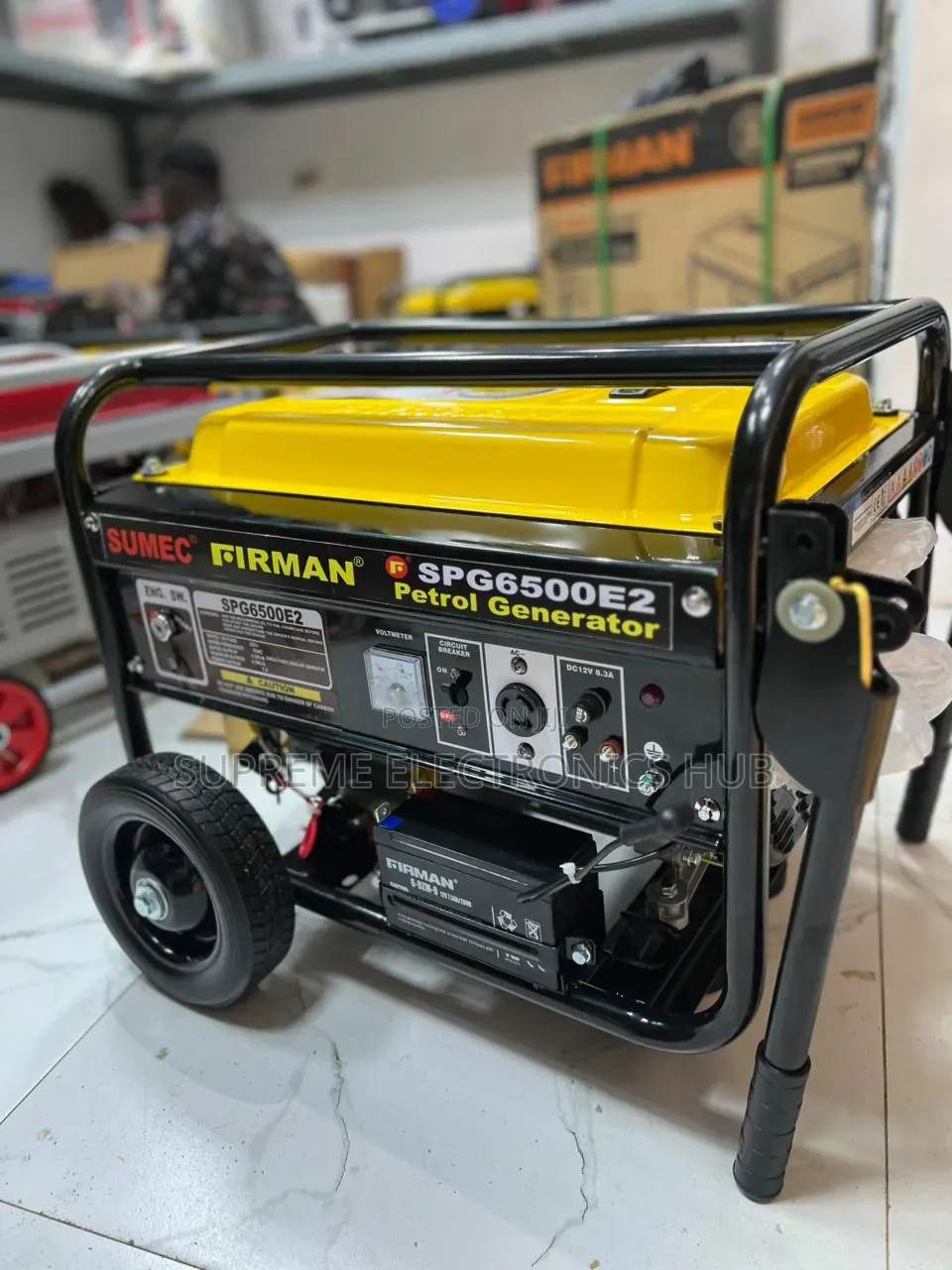 4.5kva Sumec Firman 100% Copper Coil, 1 Year Warranty Petrol Generator