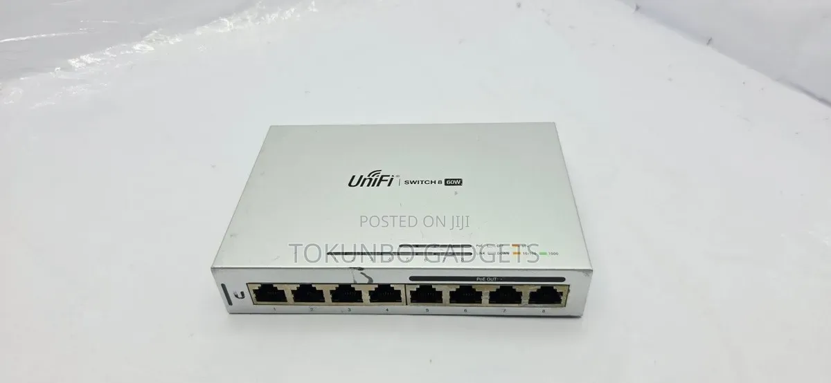 Ubiquiti UniFi Switch 8 60W PoE 8-Port Gigabit Ethernet