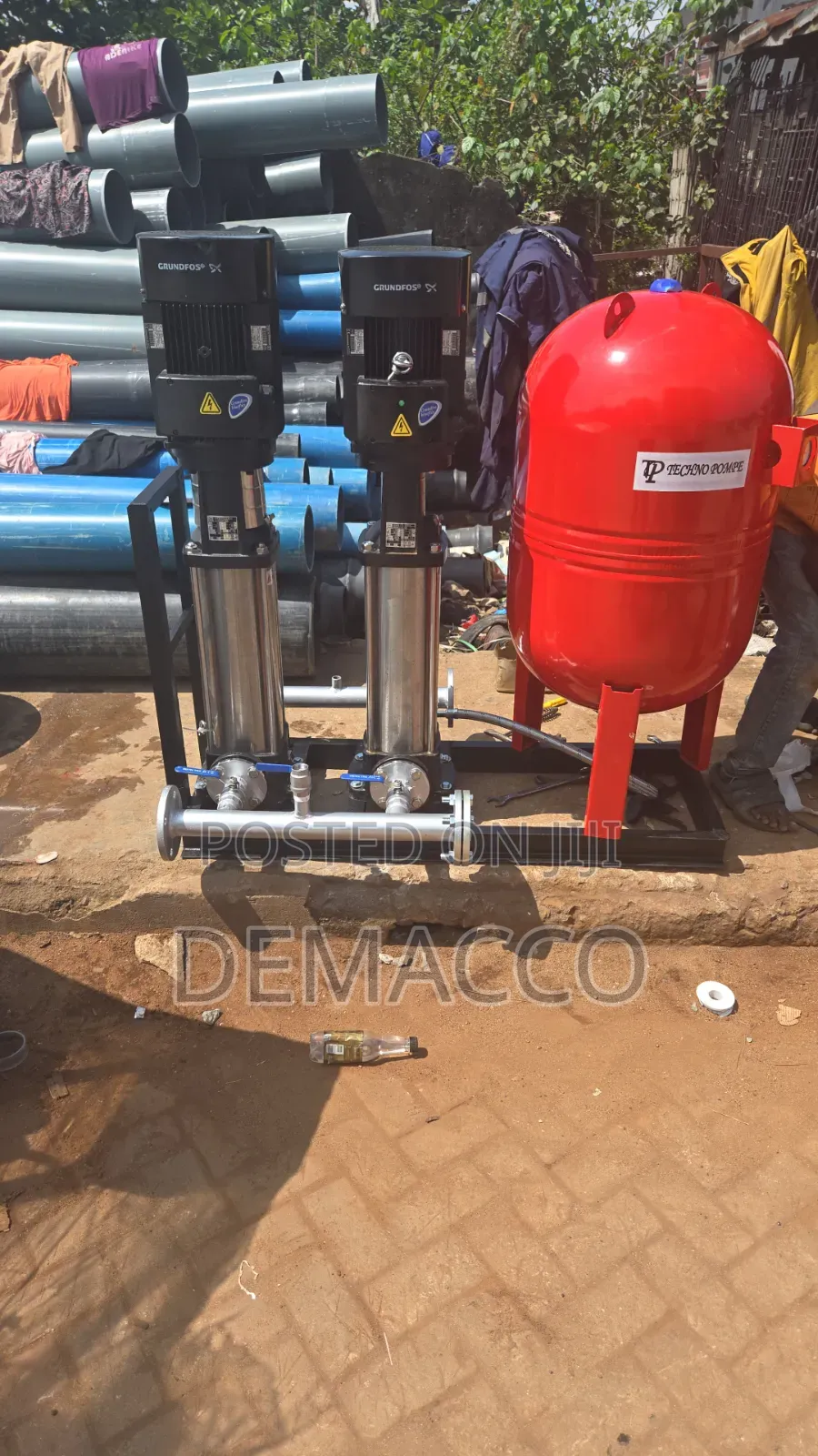 Grundfos Booster Pump Machine