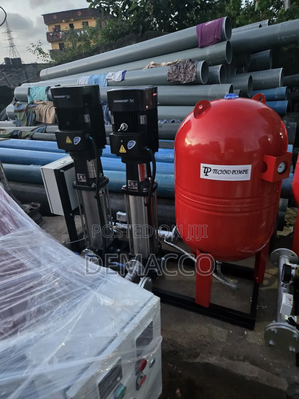 Grundfos Booster Pump Machine
