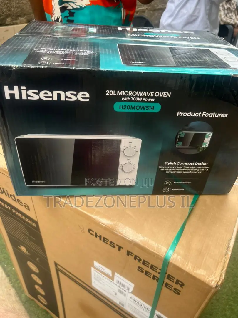 Hisense 20L H20MOWS14 Microwave Oven for Convenient Meal Warm-Up