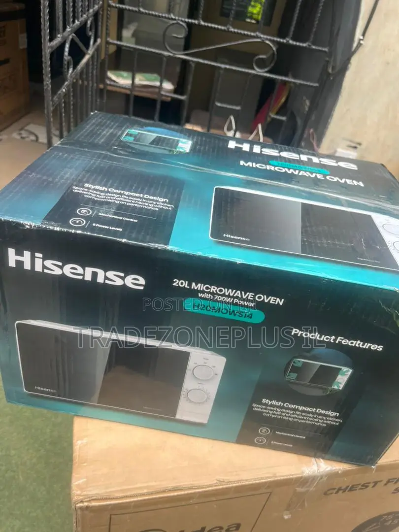 Hisense 20L H20MOWS14 Microwave Oven for Convenient Meal Warm-Up