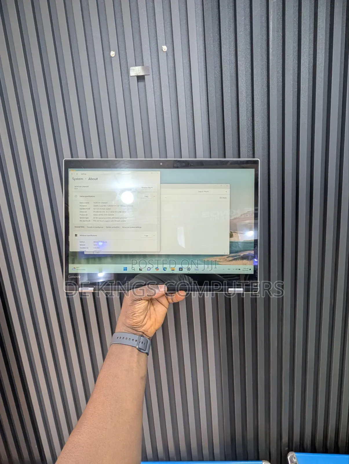 Laptop Lenovo Flex 5 16GB Intel Core i7 SSD 256GB