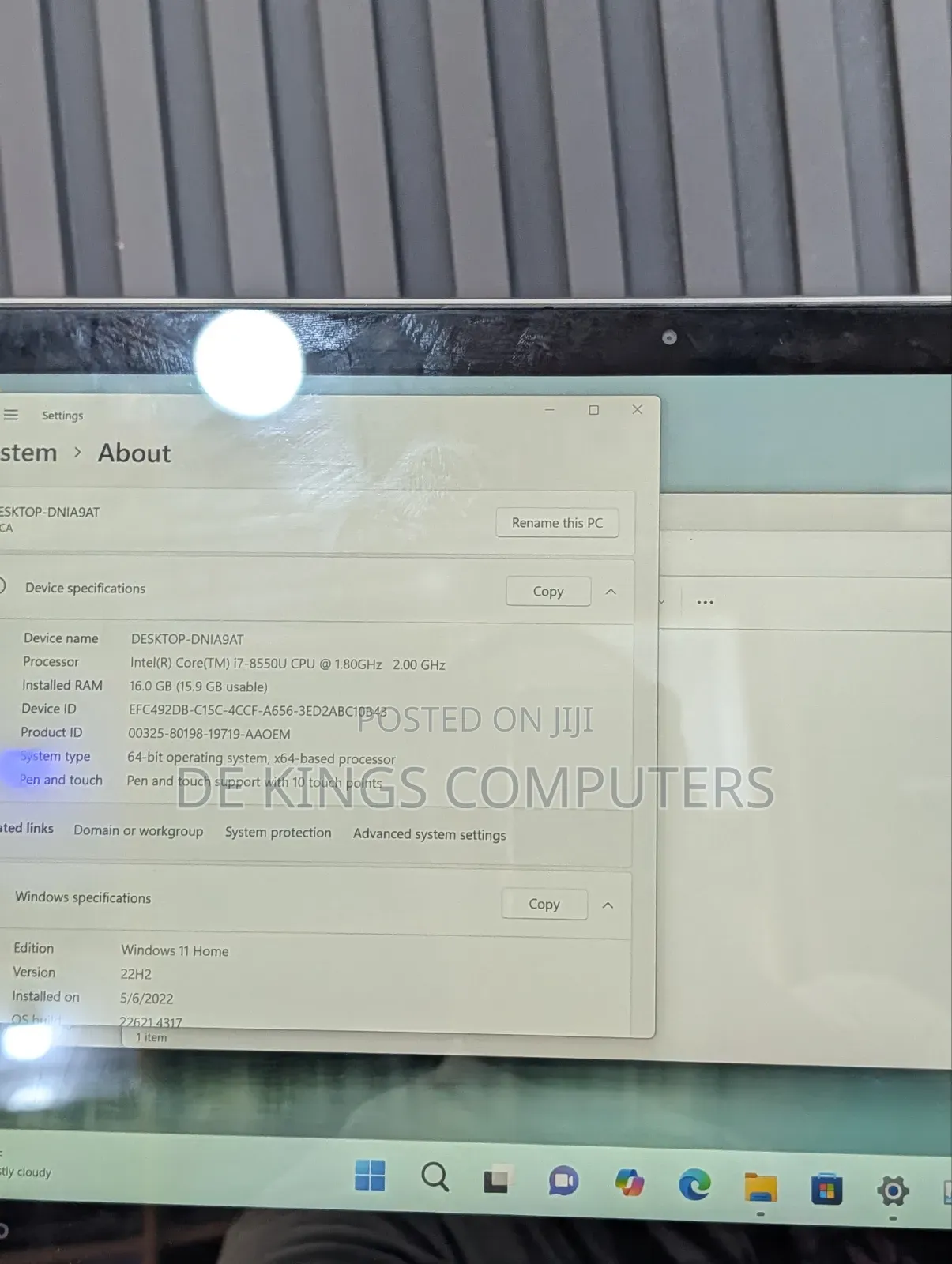 Laptop Lenovo Flex 5 16GB Intel Core i7 SSD 256GB