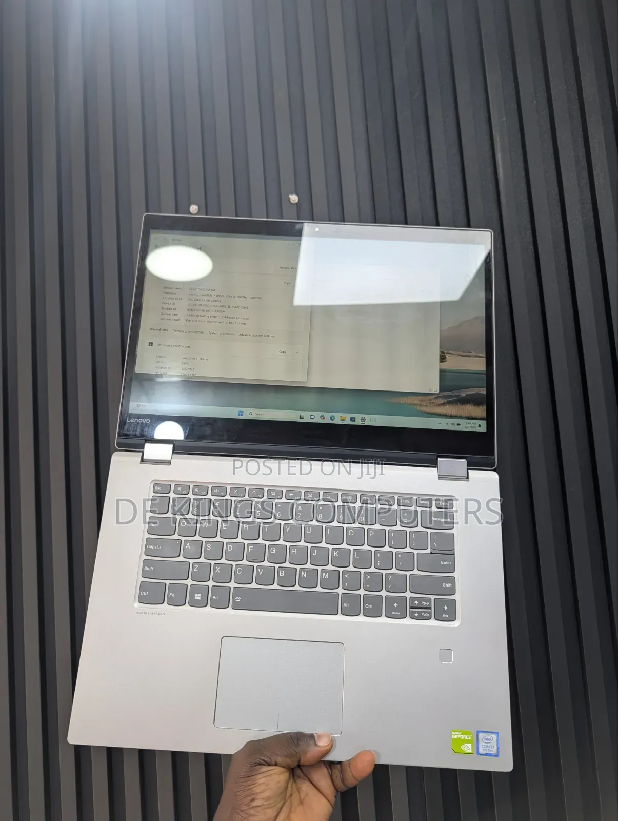 Laptop Lenovo Flex 5 16GB Intel Core i7 SSD 256GB