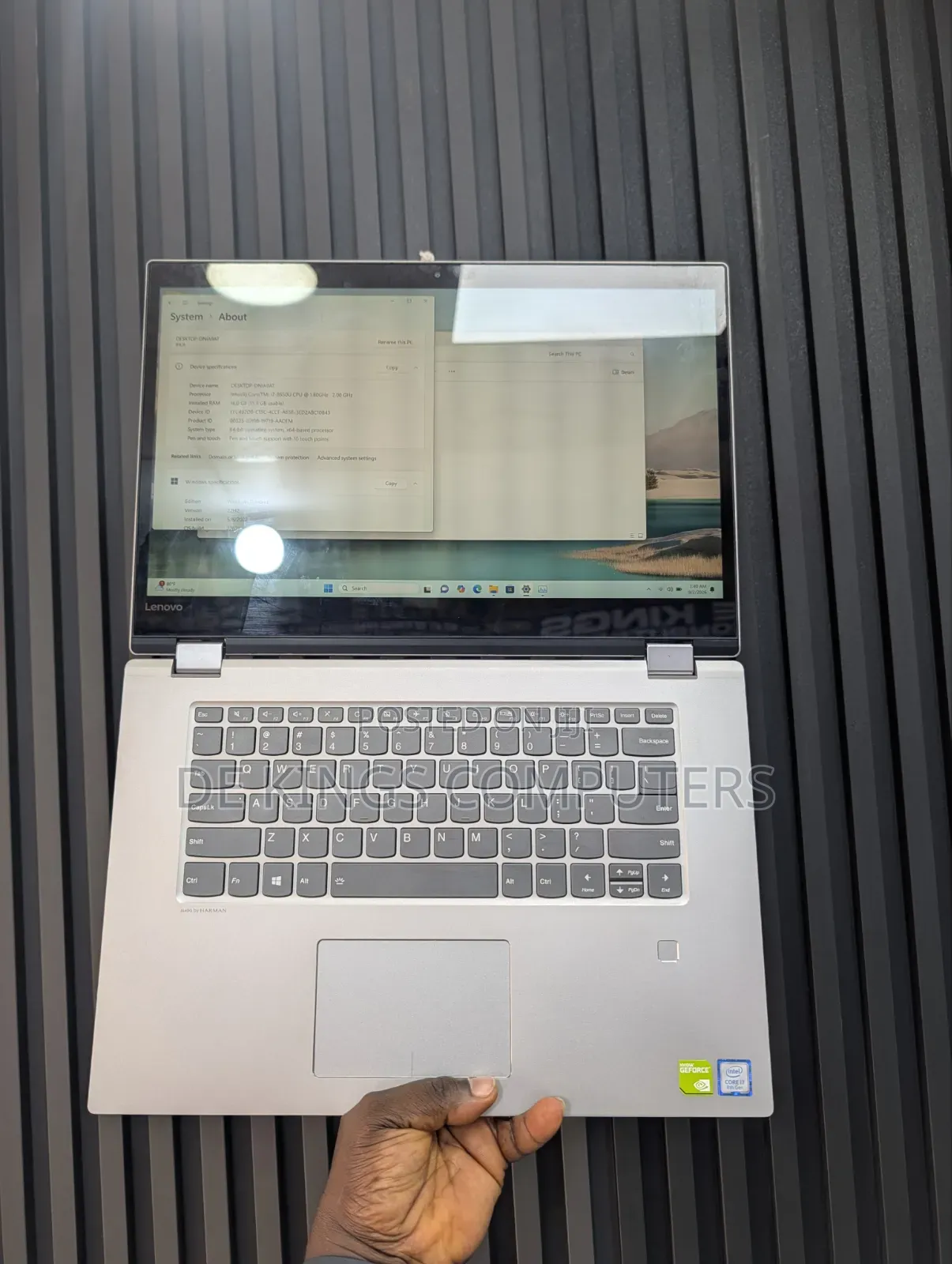 Laptop Lenovo Flex 5 16GB Intel Core i7 SSD 256GB