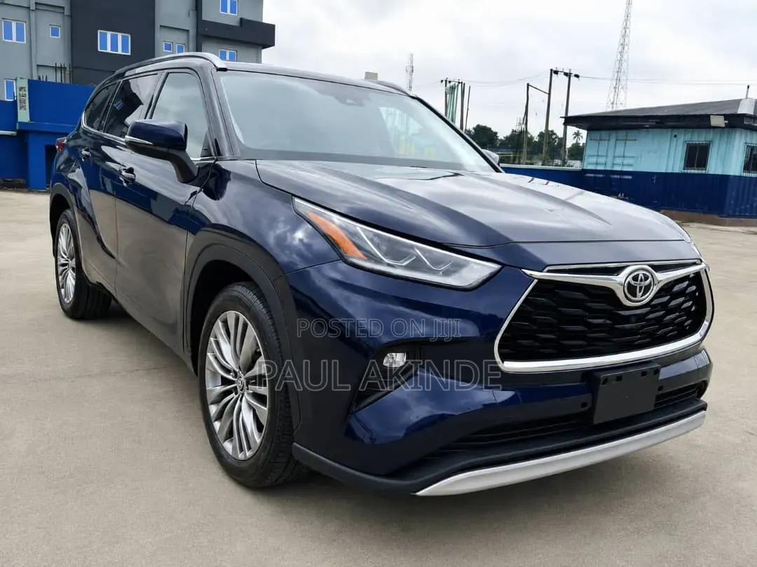 Toyota Highlander Platinum AWD 2020 Blue