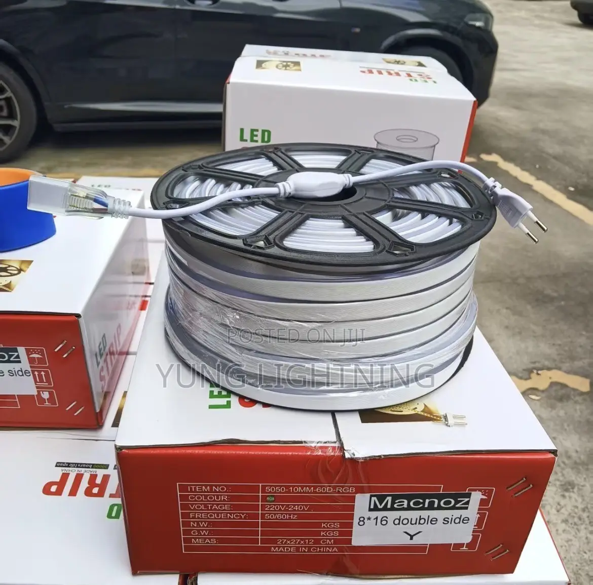 50M Neon Rope Light Waterproof LED Strip Light for Indoor & Outdoor