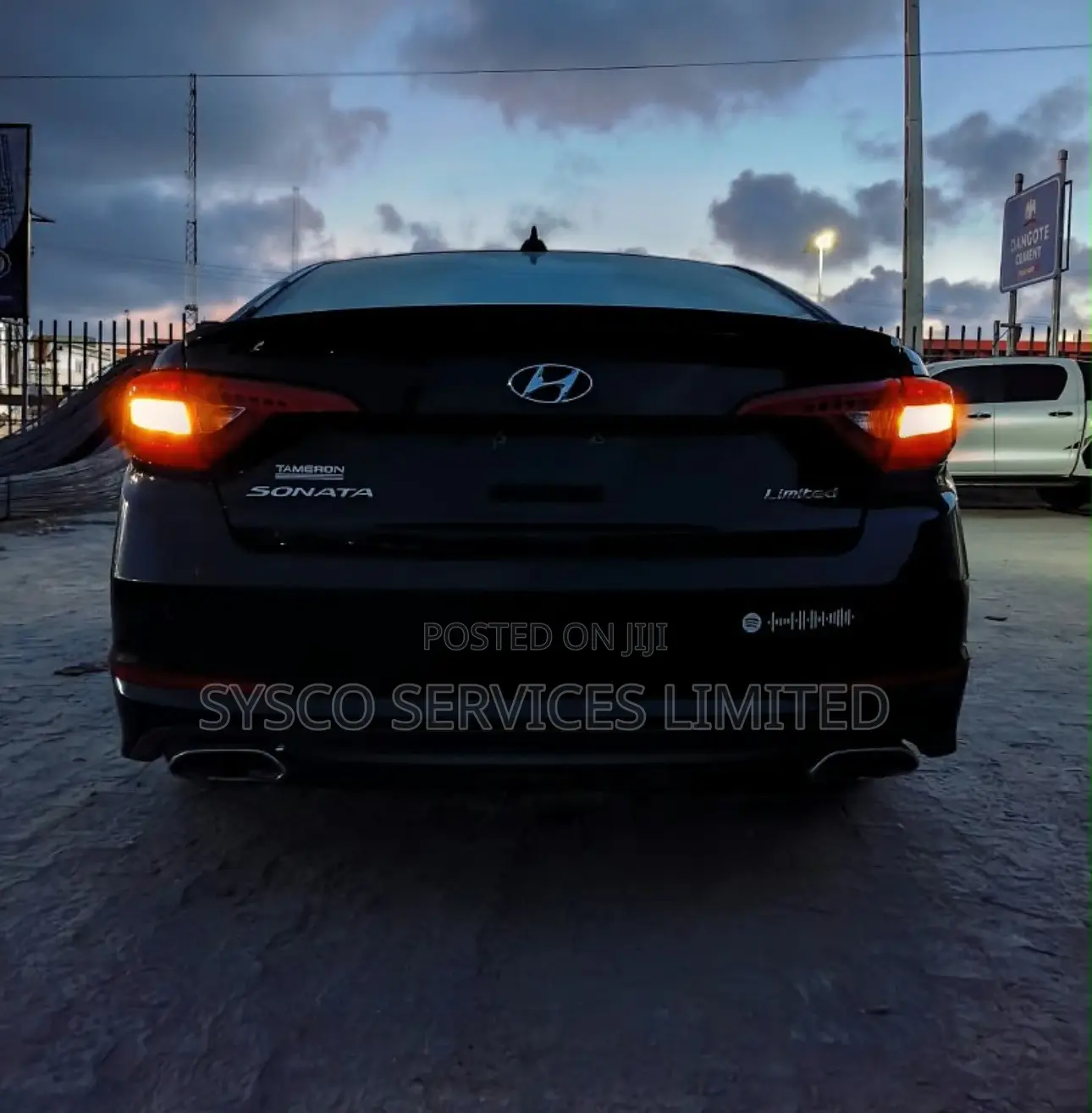 Hyundai Sonata Limited 2.0T 4dr Sedan (2.0L 4cyl Turbo 6A) 2015 Black