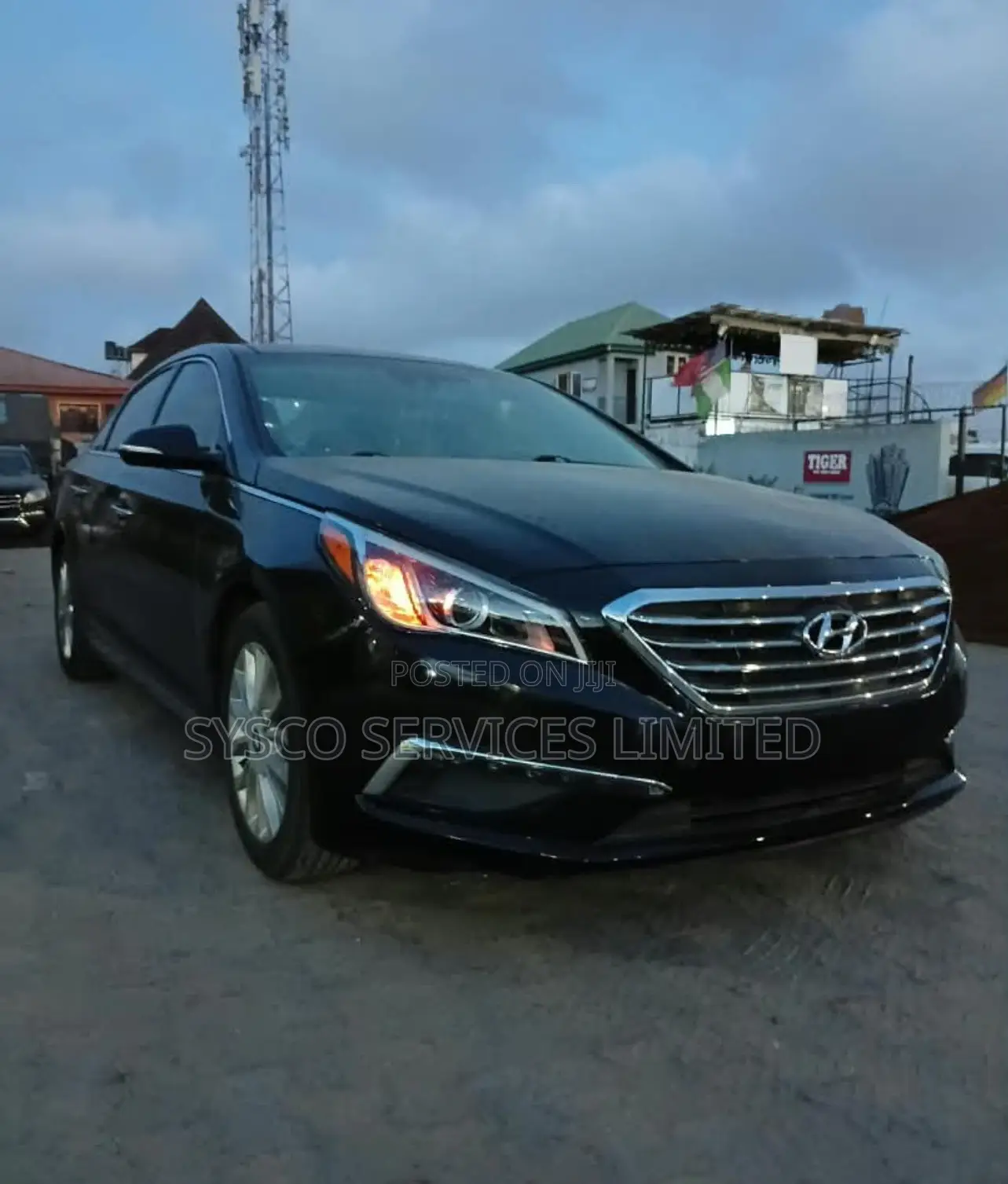 Hyundai Sonata Limited 2.0T 4dr Sedan (2.0L 4cyl Turbo 6A) 2015 Black