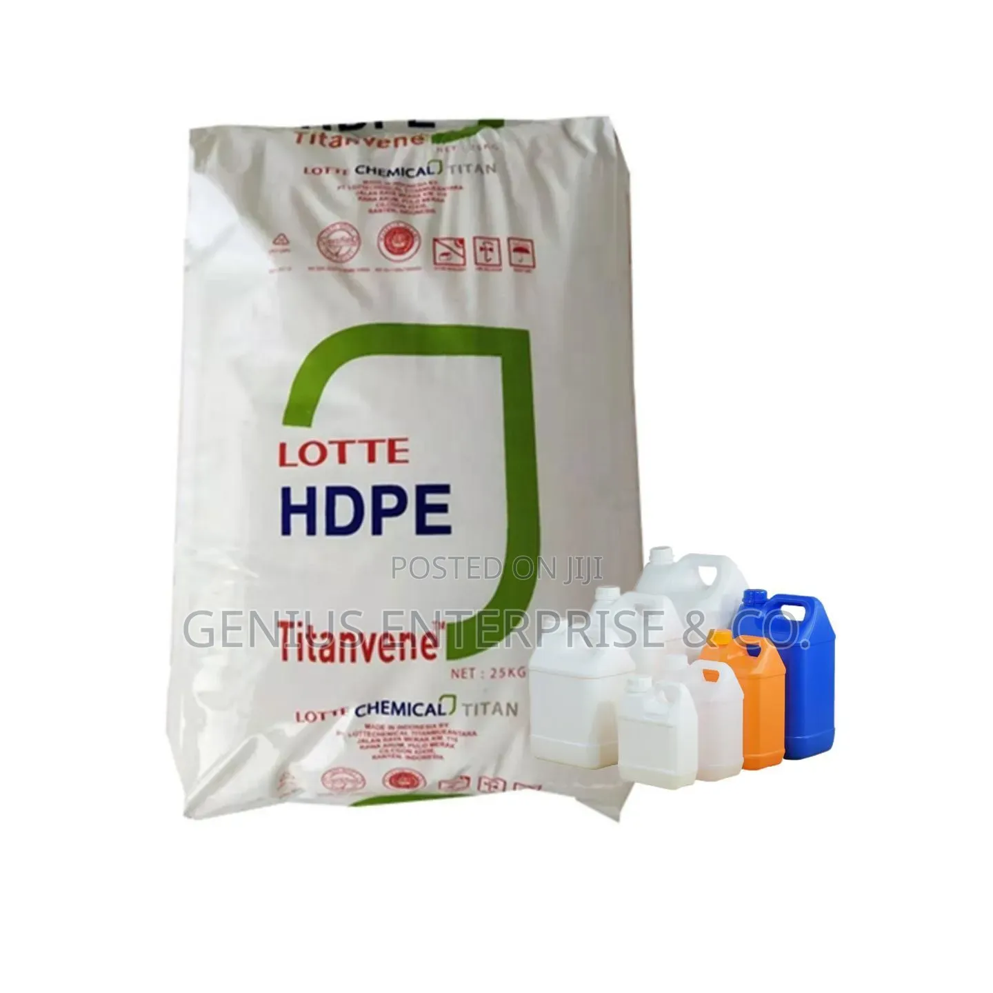 High MFI Hdpe Blow Material Granule. (Full 25kg Net Wet)