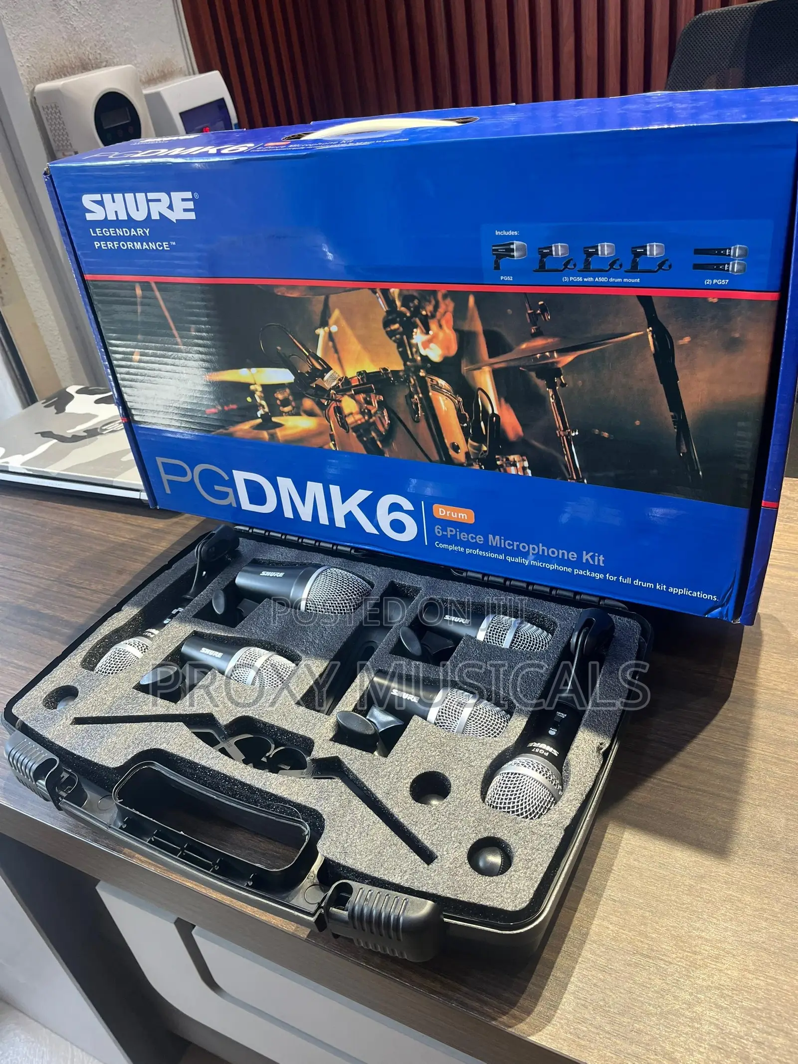 Shure PGDMK6 6-Piece Drum Microphone
