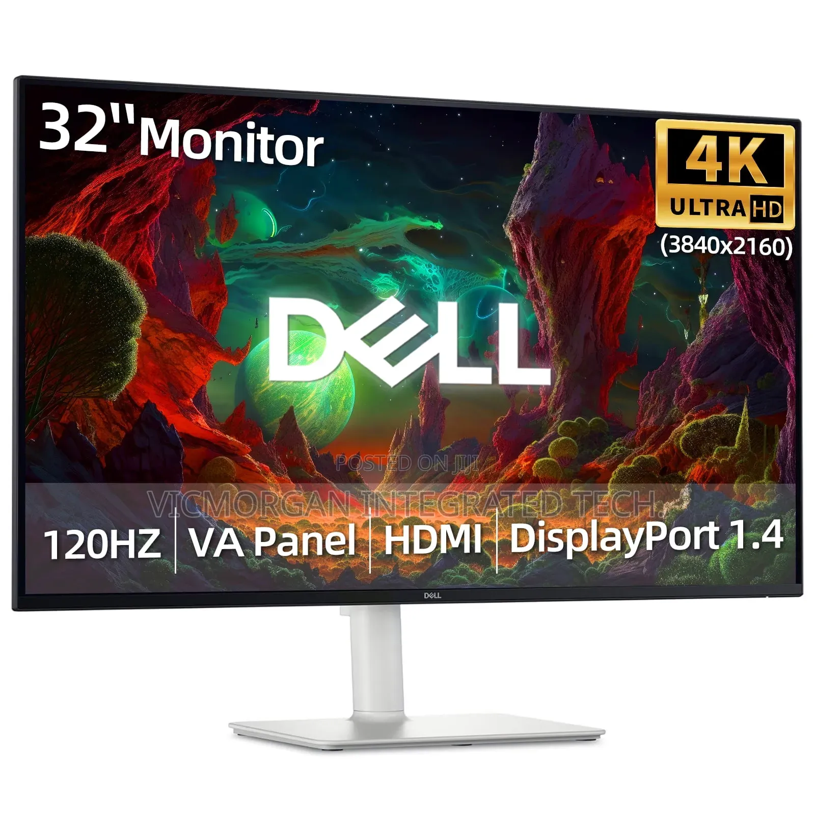 Dell 32 Plus 4K Monitor - *S3225QE* | 31.5 Inches (Flat VA Panel) 4K