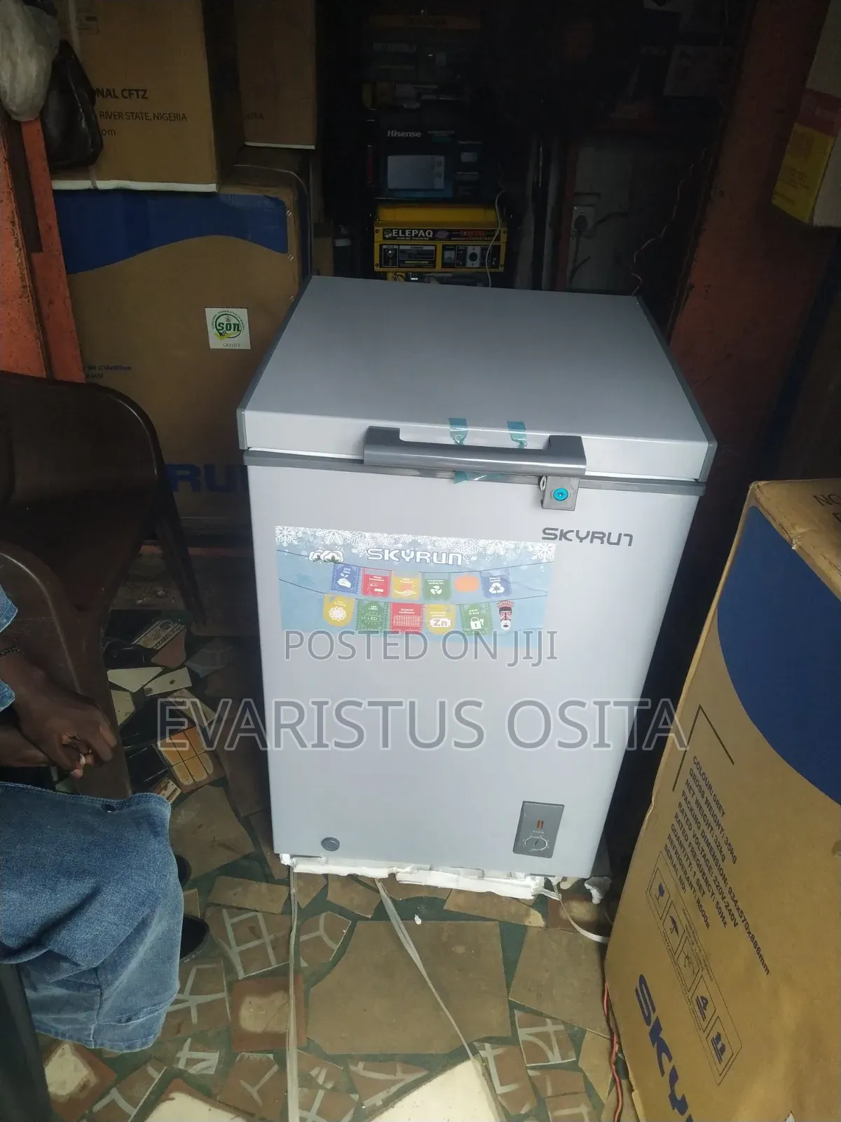 Skyrun Chest Freezer (BD90A) 100liters Available