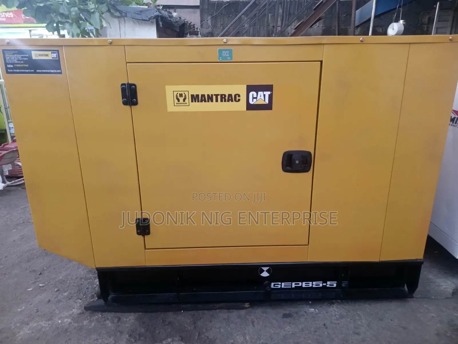 60kva 3Cylinder Ecoplus Cat Generator