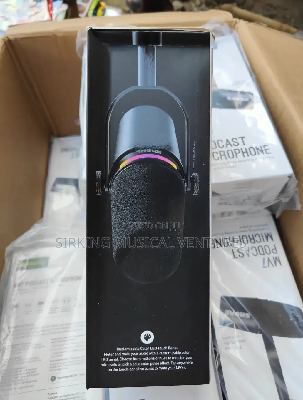 Shure MV7+ Original Podcast High Quality Studio Microphone