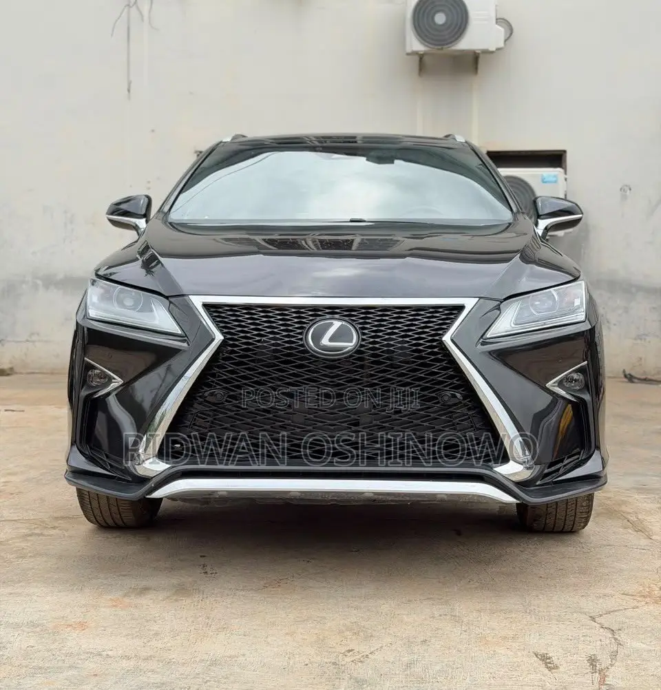 Lexus RX 350 F Sport AWD 2017 Black