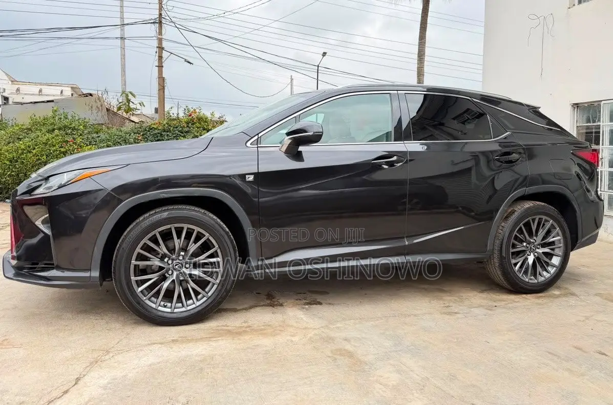 Lexus RX 350 F Sport AWD 2017 Black