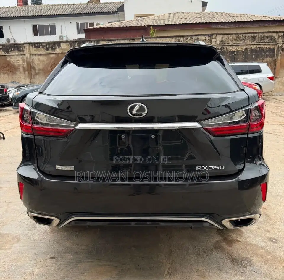Lexus RX 350 F Sport AWD 2017 Black