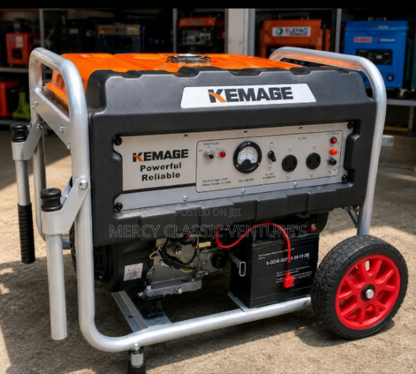 KEMAGE 11.0KVA Petrol Generator – Original, Powerful & Reliable