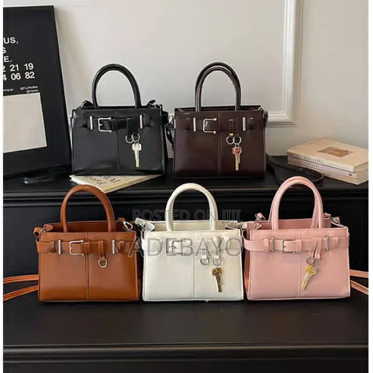 Classic Mini Top Handle Bag With Detachable Strip