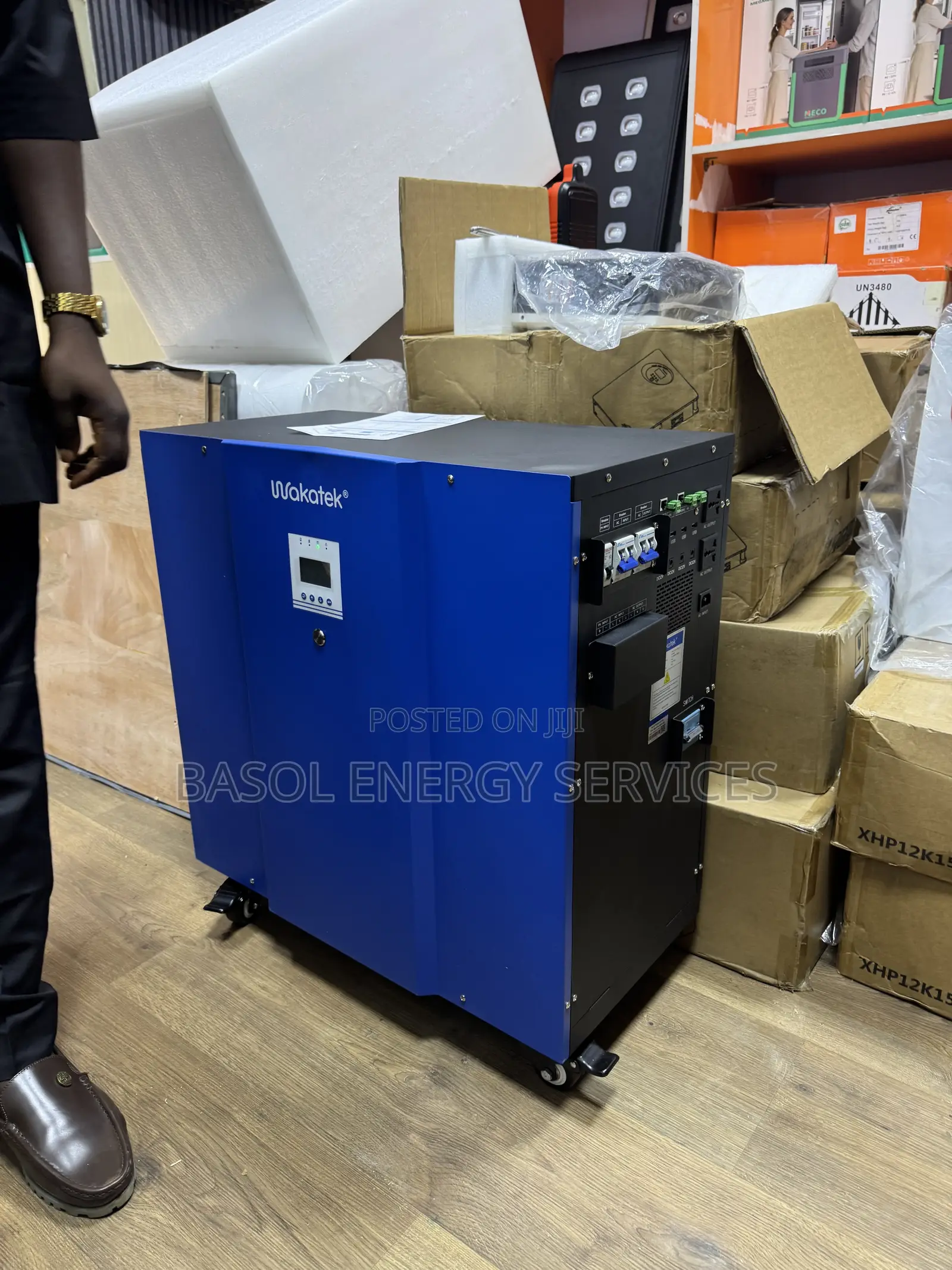 6.5kva/15kwh All in One Solar Generator