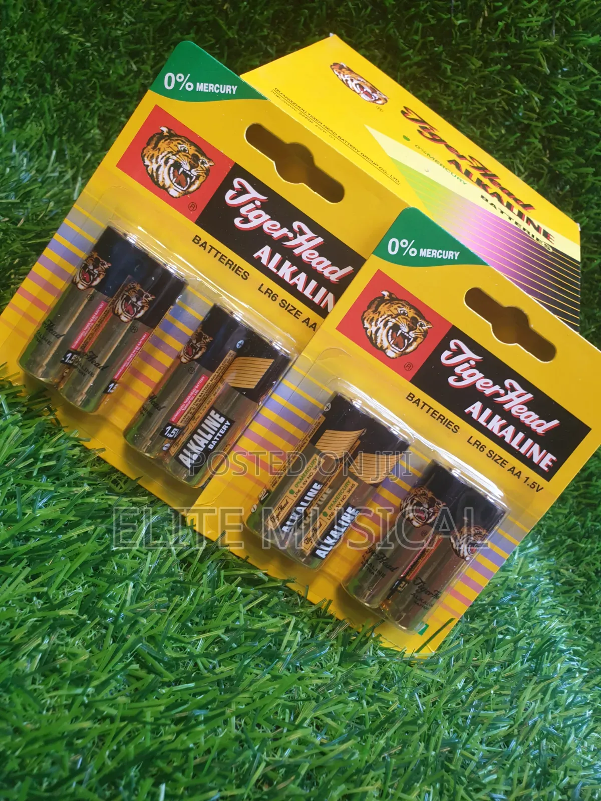 Tiger Head Alkaline Batteries