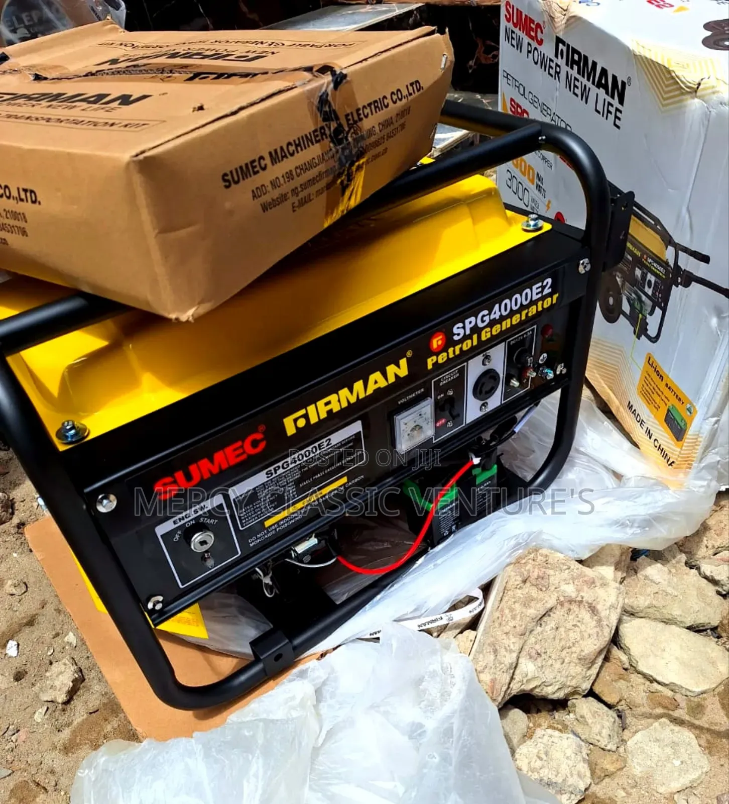 SUMEC FIRMAN 4.5KVA Petrol Generator – Original Pure Copper