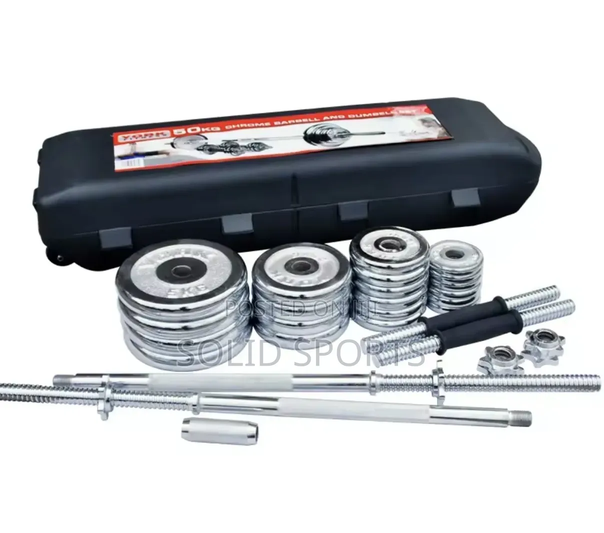 50kg Chrome Dumbbell Box
In Stock, Ready to Ship