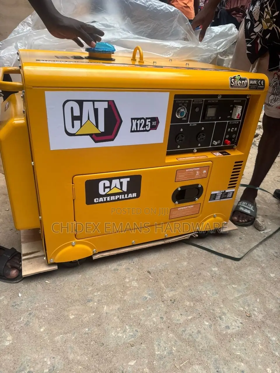 CAT X12.5 XE Soundproof Diesel Generator.