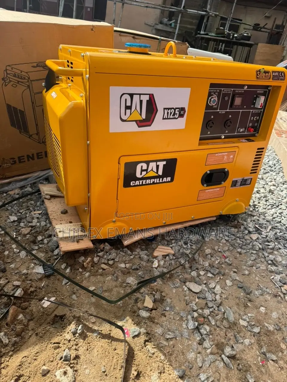 CAT X12.5 XE Soundproof Diesel Generator.
