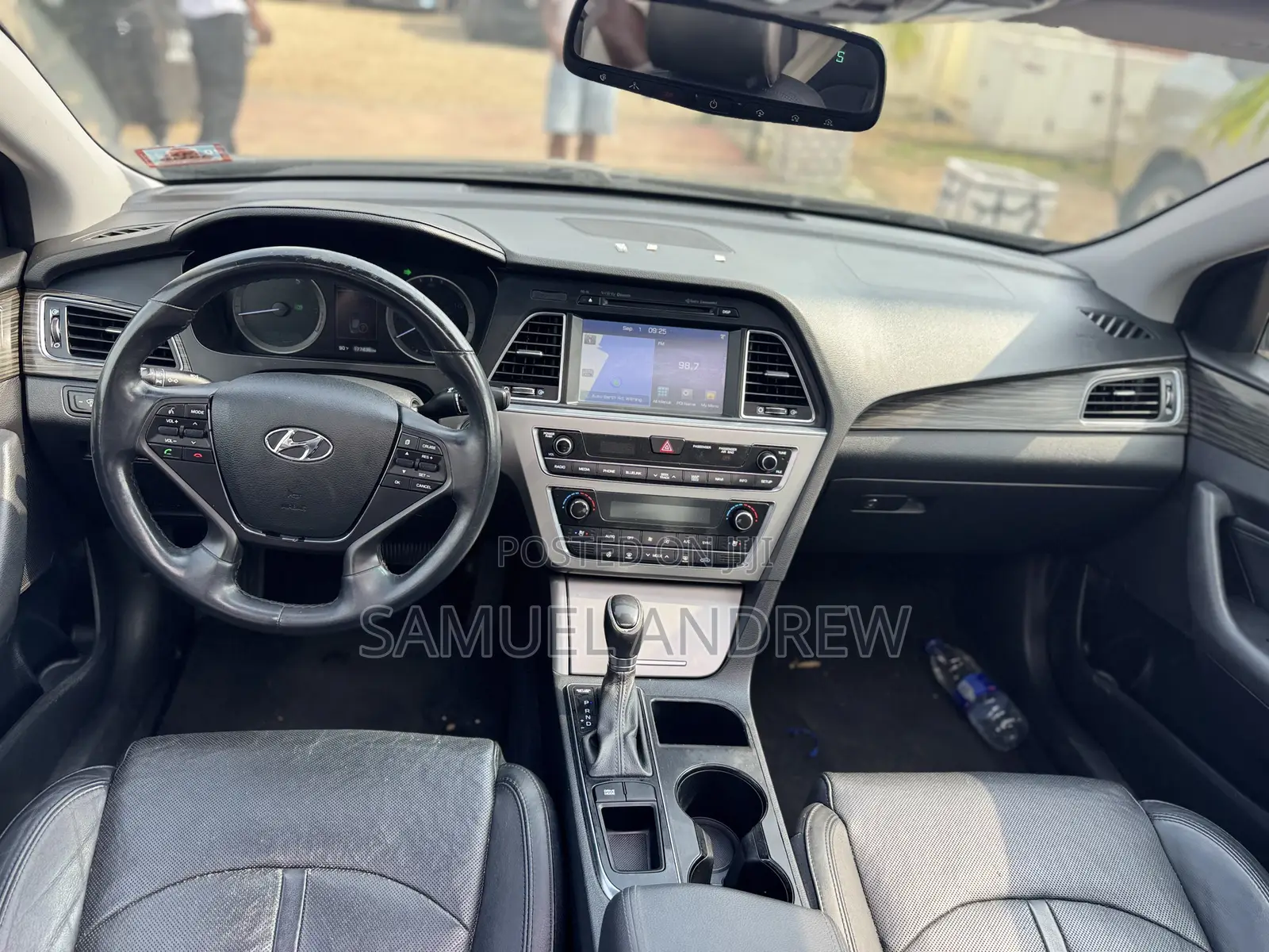 Hyundai Sonata 2015 Black