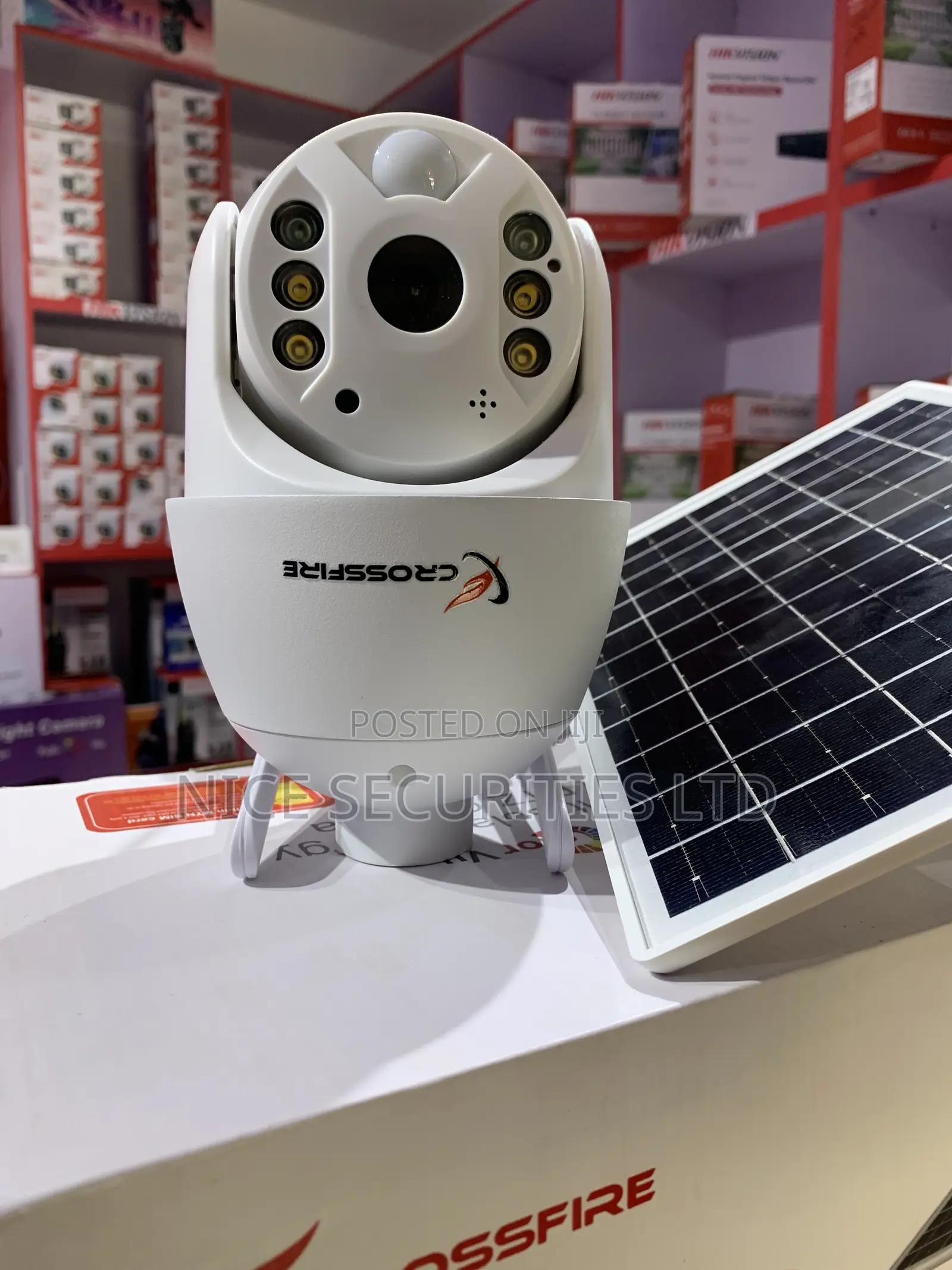 HD Intelligent Solar Energy Alert PTZ Camera 5MP