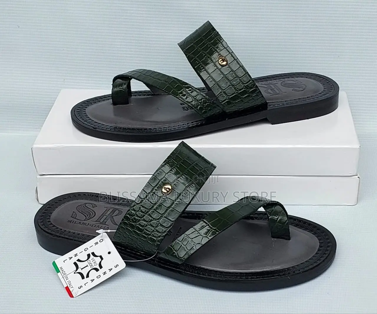 Vero Cuoio Genuine Leather Men Sandals –Comfortable, Durable & Stylish
