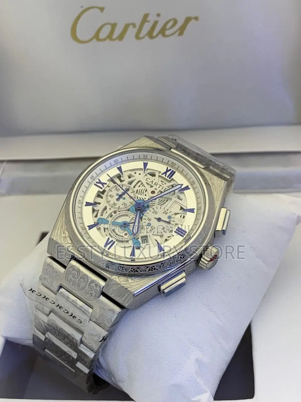 Quality Luxury Cartier Automatic Engine Watch