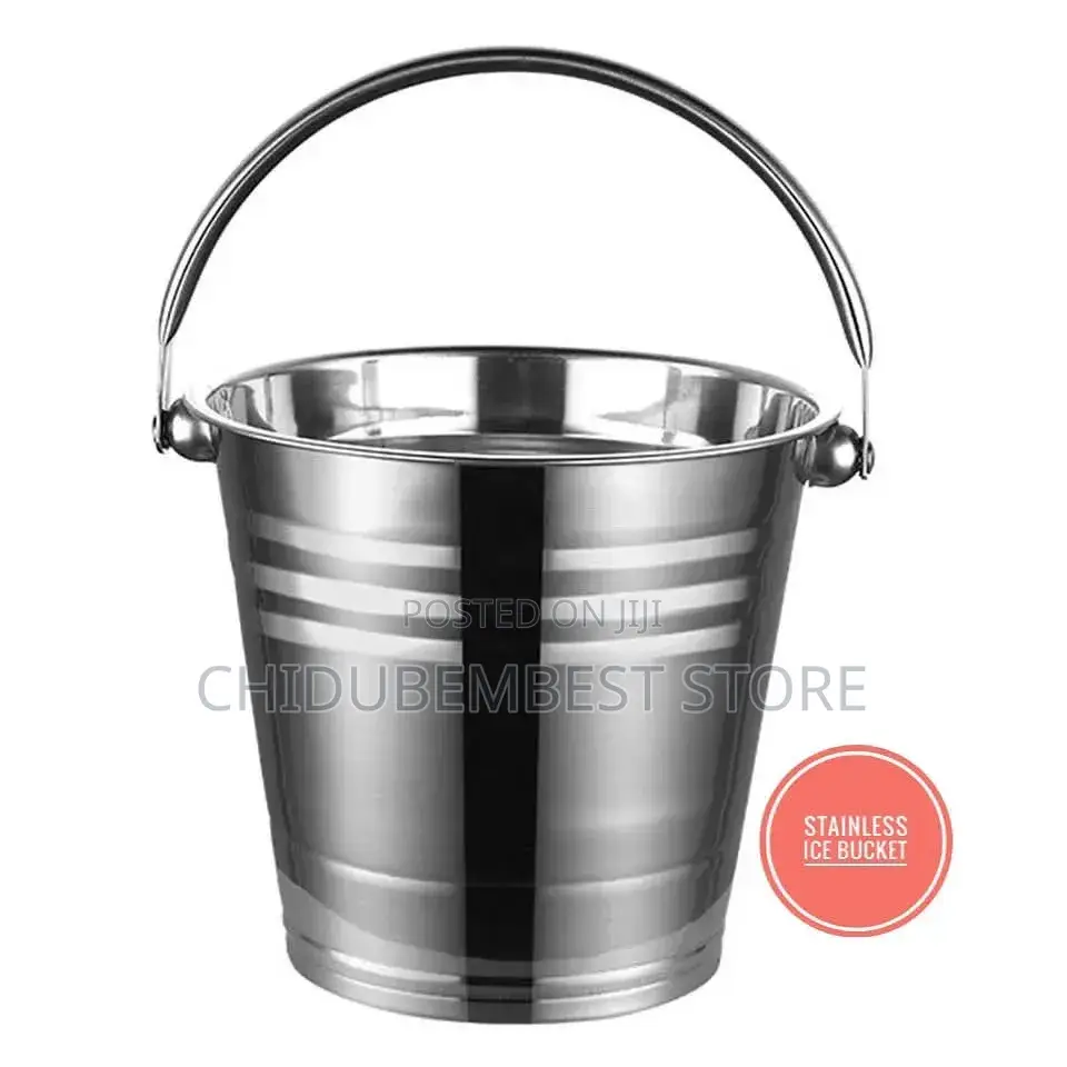 16 Cm Stainless Steel Ice Bucket